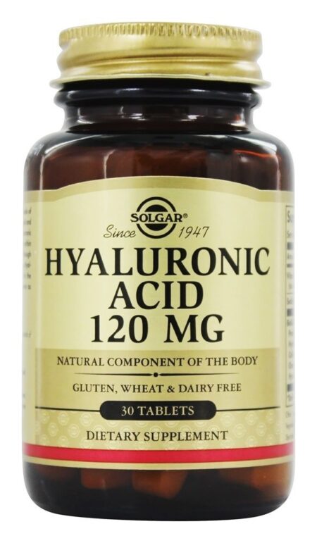 Ácido Hialurônico 120 mg. - 30 Tablets Solgar