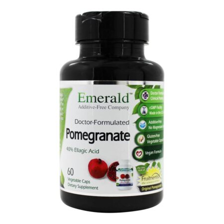 Romã - 60 Cápsulas Vegetarianas Anteriormente FruitrientsXEmerald Labs