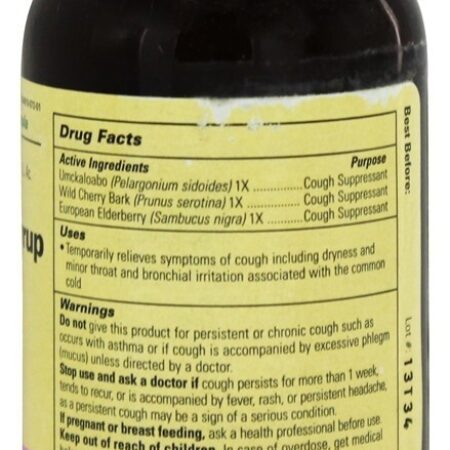 Fórmula 3 Xarope para tosse Natural Sabor Berry - 4 oz. Child Life Essentials - Imagem 2