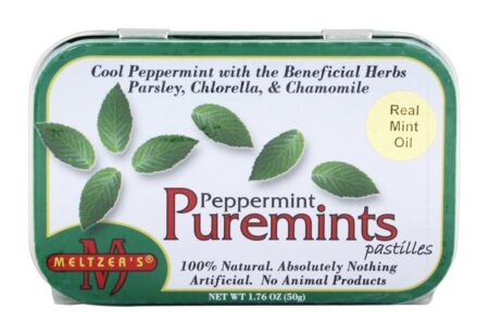 Puremints Pastilles 100 % Pimenta Natural - 1.76 oz. Meltzer's