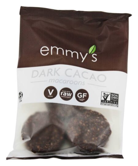 Macaroons Dark Cacao - 2 oz. Emmy's Organics