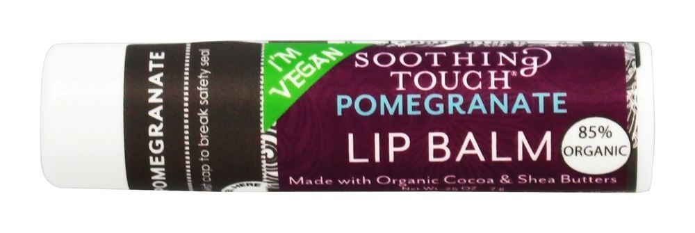 Vegan Lábio Bálsamo Romã - 0.25 oz. Soothing Touch