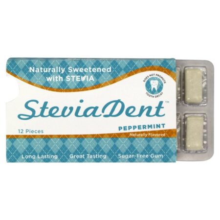 SteviaDent Pastilhas Elásticas Peppermint - 12 Peça (s) Stevita