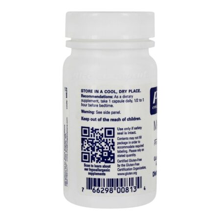 Melatonina para Células e Tecidos Saudáveis 20 mg. - Cápsulas vegetarianas 60 Pure Encapsulations - Image 4