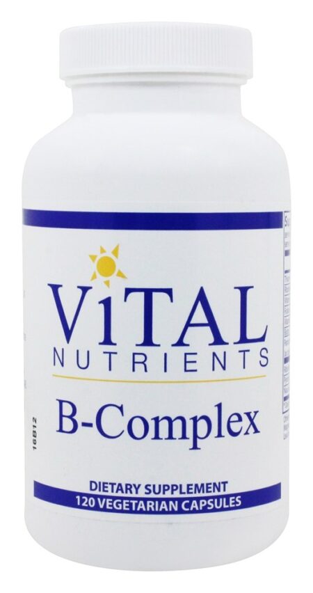 Complexo B - Cápsulas vegetarianas 120 Vital Nutrients