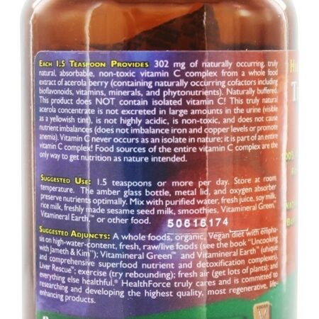 Versão em pó verdadeiramente natural da vitamina C 3 - 180 Grama (s) HealthForce Superfoods - Imagem 3