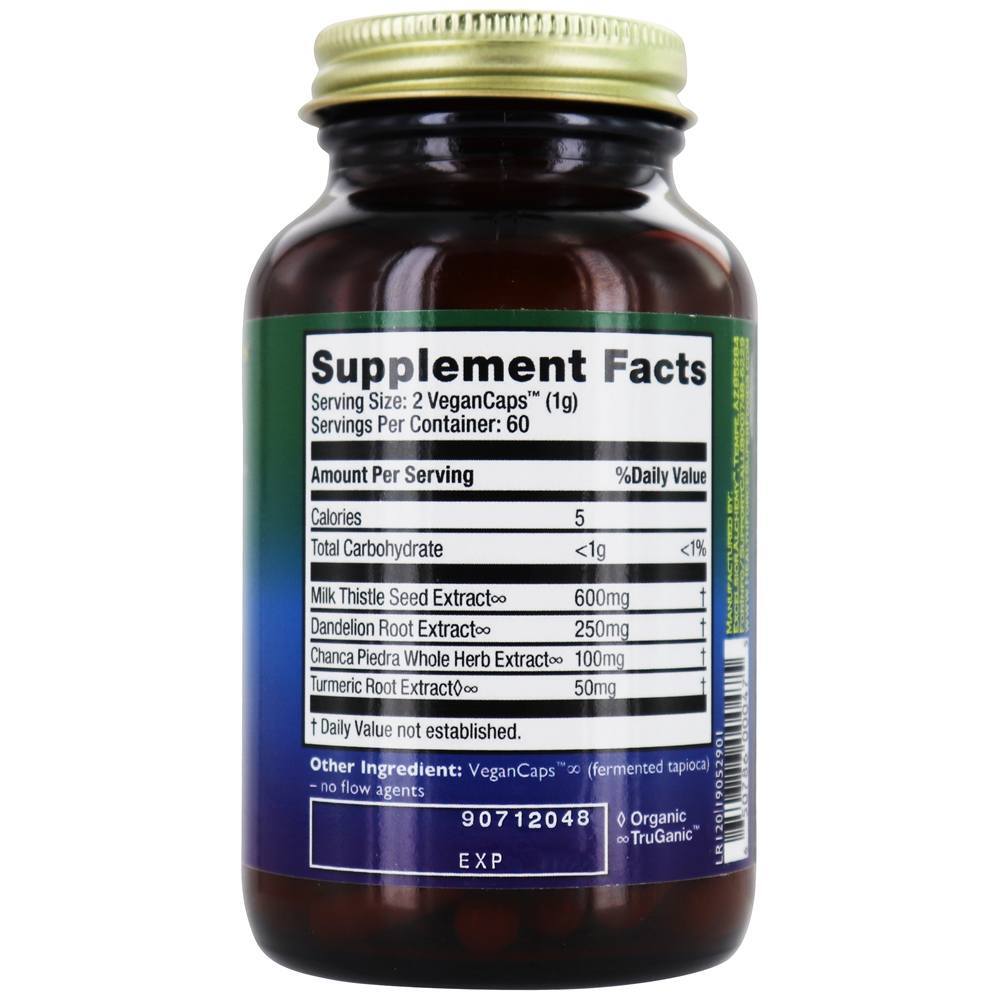 Versão de resgate hepático 6 - 120 Tampas veganas HealthForce Superfoods - Imagem 2