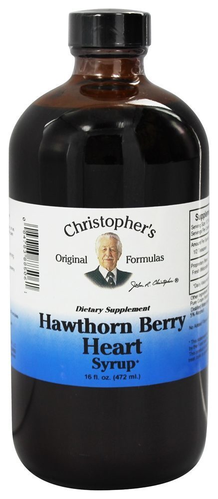 Berry Coração Berry Hawthorn - 16 oz. Dr. Christopher's Original Formulas