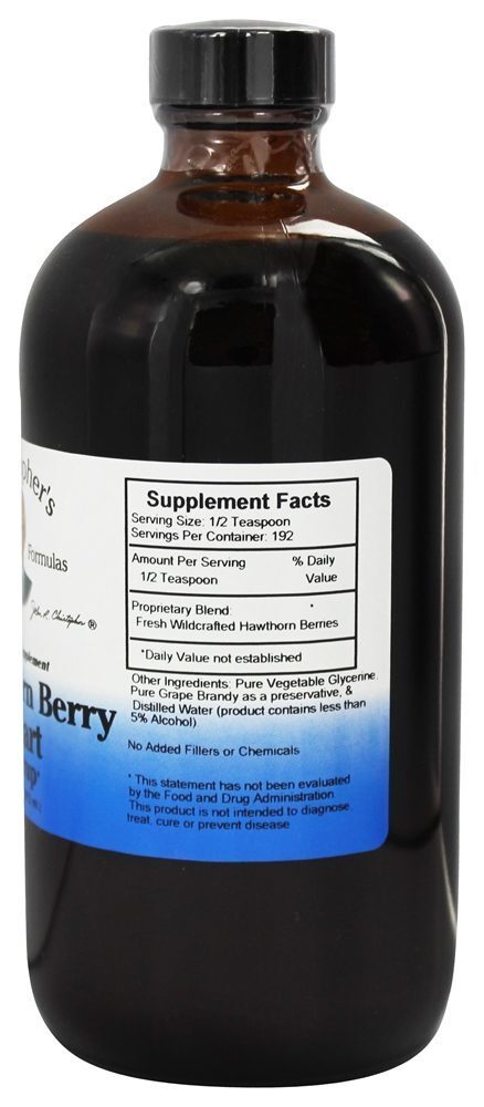 Berry Coração Berry Hawthorn - 16 oz. Dr. Christopher's Original Formulas - Imagem 2