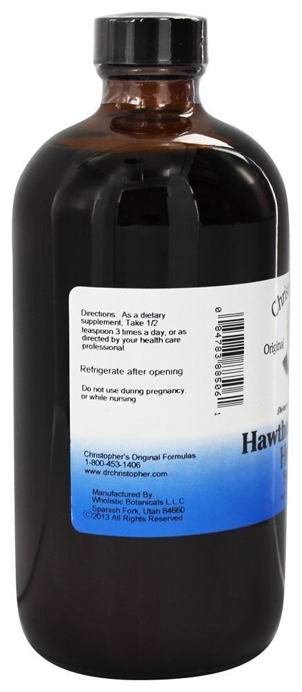 Berry Coração Berry Hawthorn - 16 oz. Dr. Christopher's Original Formulas - Imagem 3
