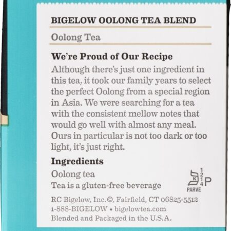 Chá Oolong - 20 Saquinhos de Chá Bigelow Tea - Imagem 2