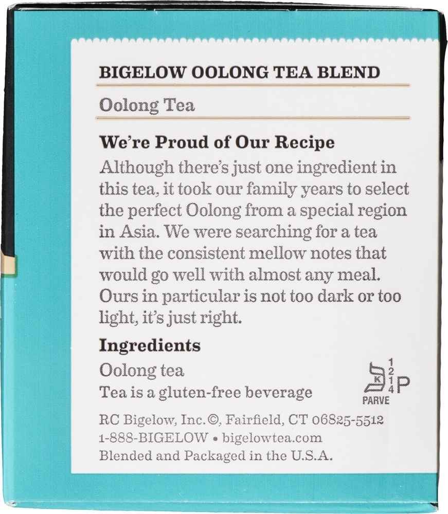 Chá Oolong - 20 Saquinhos de Chá Bigelow Tea - Imagem 2