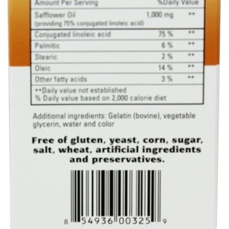 Óleo de cártamo 1000 mg. - 90 Softgels Bio Nutrition - Imagem 2