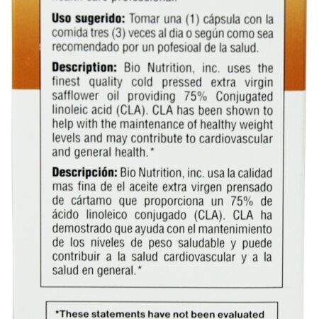 Óleo de cártamo 1000 mg. - 90 Softgels Bio Nutrition - Imagem 3