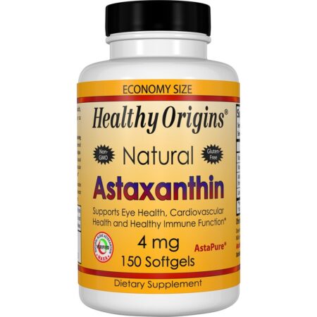 Astaxantina 4 mg. - 150 Softgels Healthy Origins