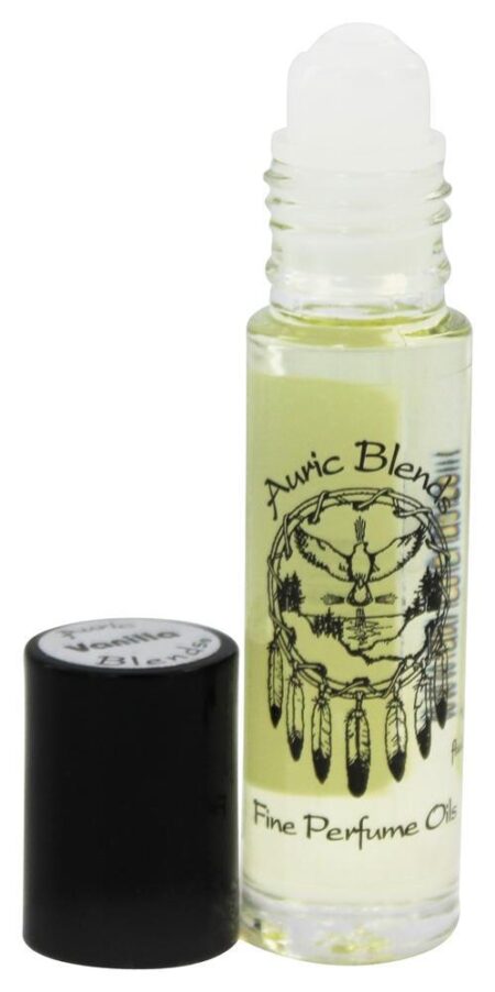 Rolo De Óleo De Perfume Fino Em Baunilha - 0.33 fl. oz. Auric Blends