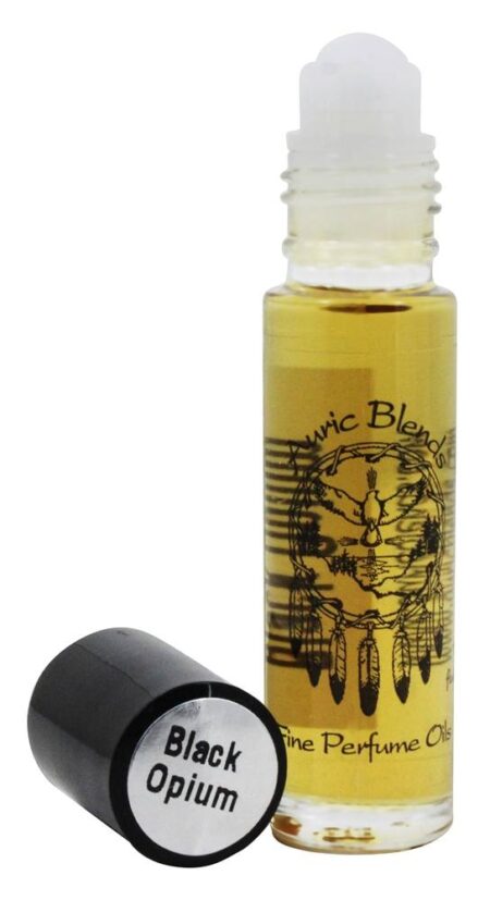 Rolo de óleo de perfume fino no ópio preto - 0.33 fl. oz. Auric Blends - Image 2