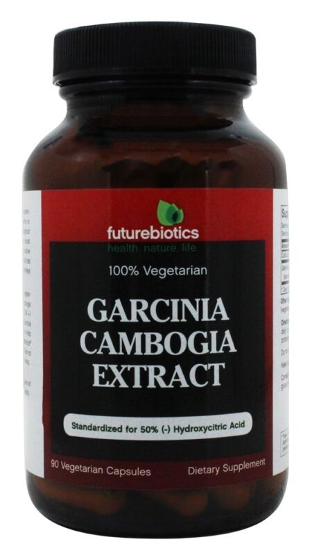 Extrato de Garcinia Cambogia 500 mg. - Cápsulas vegetarianas 90 Futurebiotics