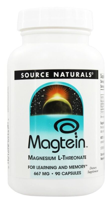 Magtein 667 mg. - Cápsulas 90 Source Naturals