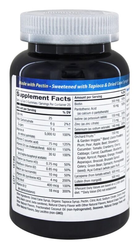 Alive Men's 50 + Vitaminas Gummy - 75 Gummies Nature's Way - Image 2