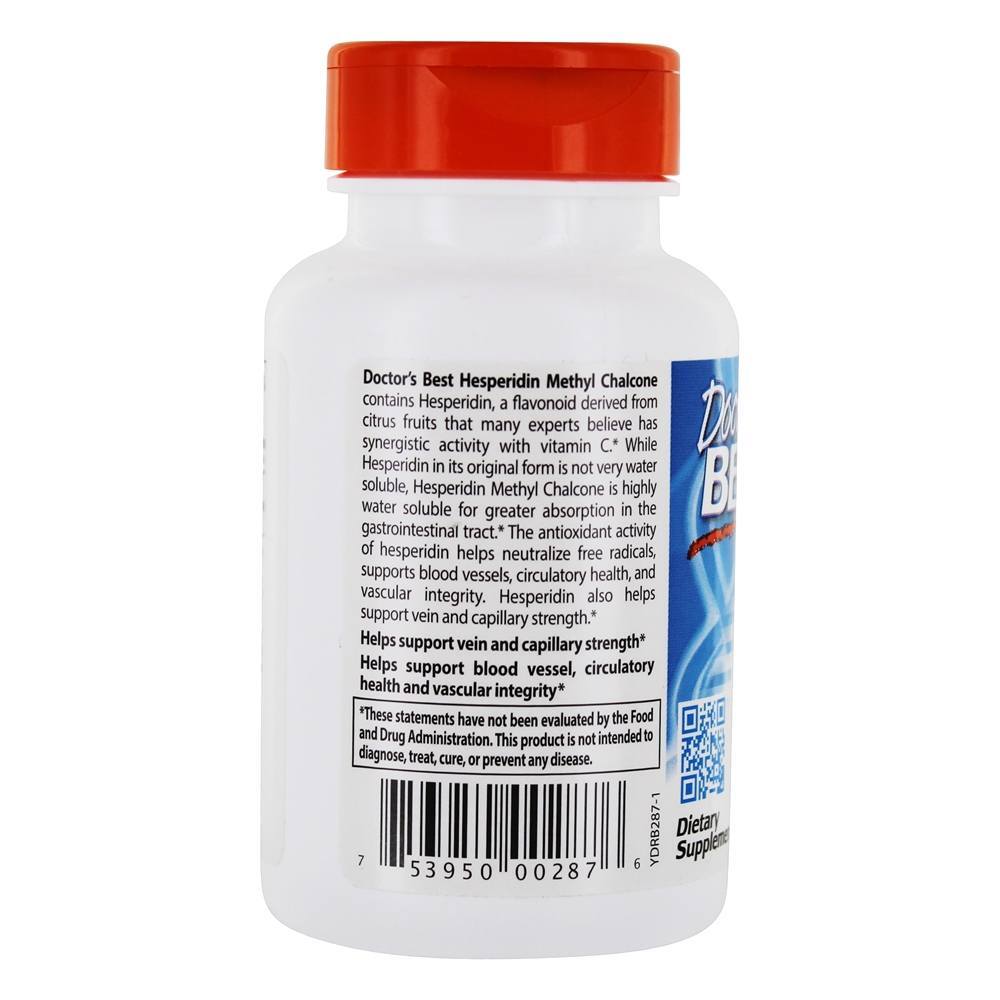Hesperidina Metil Chalcona 500 mg. - 60 Cápsula (s) vegetal (s) Doctor's Best - Imagem 3