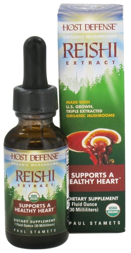 Extrato de Reishi - 1 oz. Host Defense