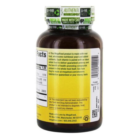 Multivitamínico Vegan B12 - 30 Tablets MegaFood - Image 3