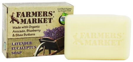 Barra Orgânica Soap Lavanda Eucalipto - 5.5 oz. Farmers' Market