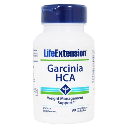 Suporte para Garcinia HCA Weight Management - Cápsulas vegetarianas 90 Life Extension