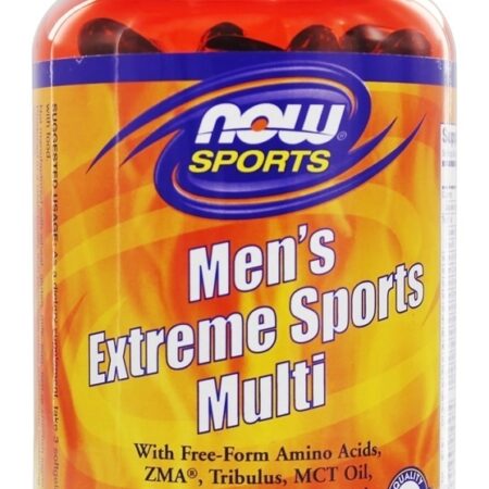 NOW Sports Masculino Esportes Ativos Multi – 180 Softgels NOW Foods — foto 1 NOW Sports Masculino Esportes Ativos Multi – 180 Softgels NOW Foods — foto 1