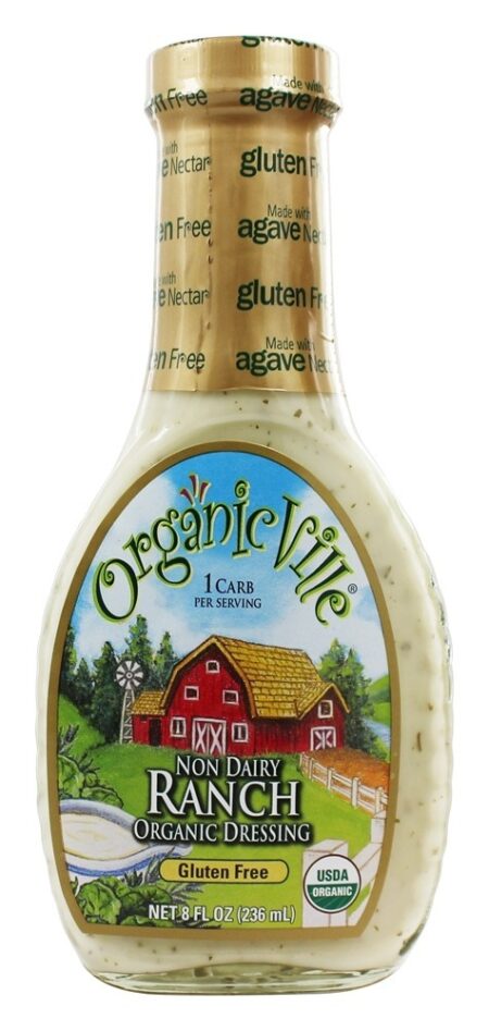 Rancho orgânico de molho para salada - 8 fl. oz. Organicville