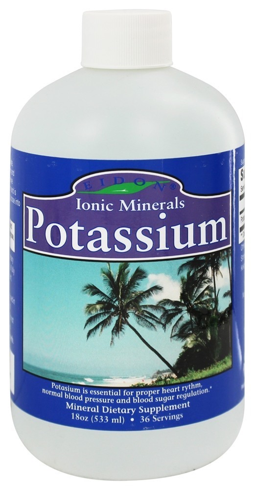 Líquido de potássio - 18 fl. oz. Eidon Ionic Minerals