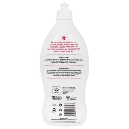 Pouco Entes Bebê Garrafa & Dishwash Líquido Fragrância Livre - 23.7 fl. oz. Attitude - Image 2