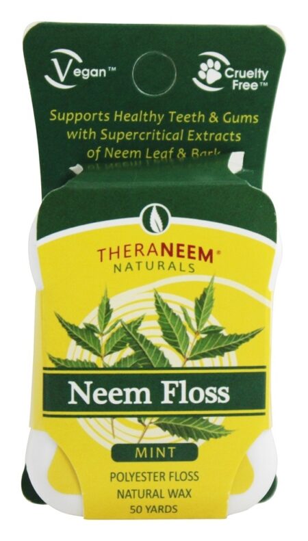 Theraneem Naturals Neem Fio dental Hortelã - 50 Quintal (s) Organix South