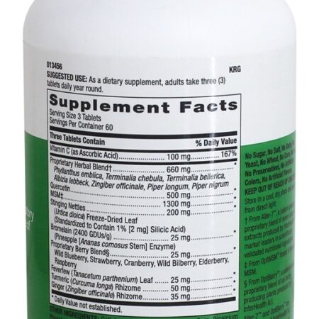 Suporte Aller-7 - 180 Tablets LuckyVitamin - Imagem 2