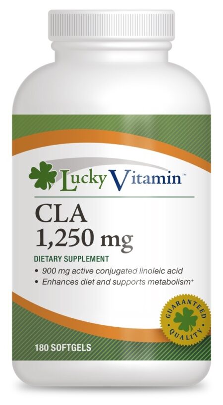 CLA 1250 mg. - 180 Softgels LuckyFit