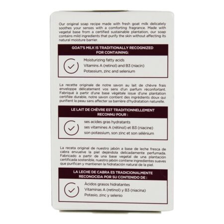 Receita Original Soap Milk Bar Goat - 5 oz. Canus - Image 3