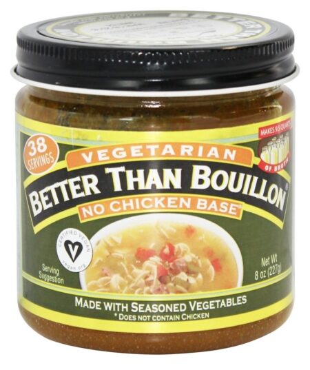 Vegetariano sem base de frango - 8 oz. Better Than Bouillon