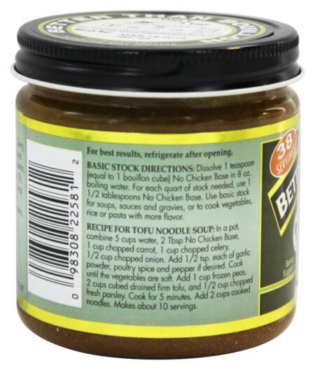 Vegetariano sem base de frango - 8 oz. Better Than Bouillon - Image 3