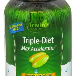 Acelerador Max de Triplo Dieta com Garcinia Cambogia - 72 Softgels Irwin Naturals