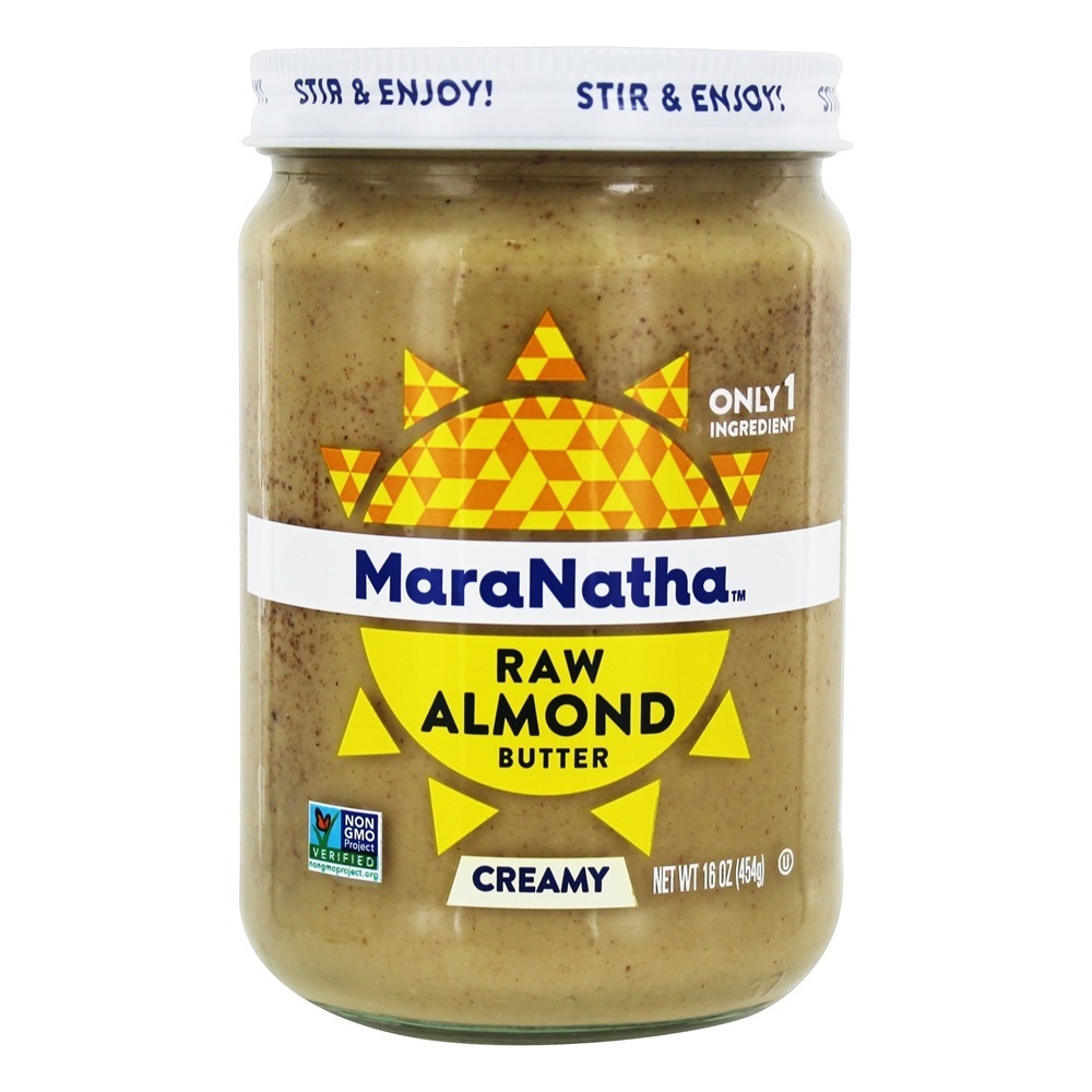Manteiga De Amêndoa Crua Cremosa - 16 oz. MaraNatha