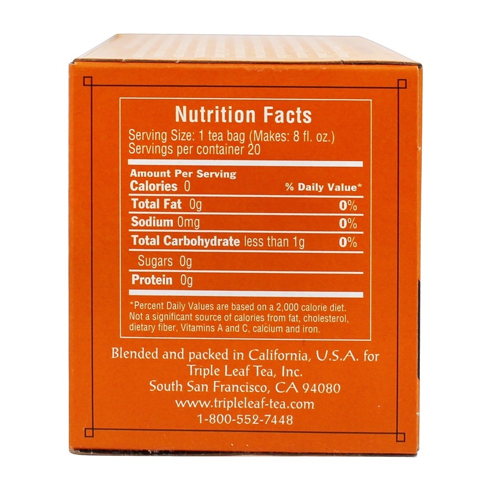 Chá Oolong - 20 Saquinhos de Chá Triple Leaf Tea - Imagem 4