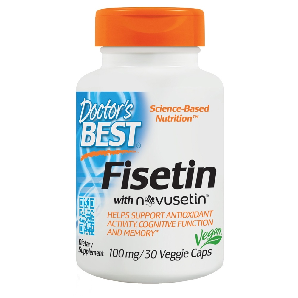 Fisetin com Novusetin - Cápsulas vegetarianas 30 Doctor's Best