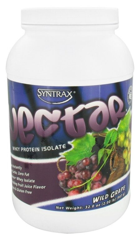 Néctar Soro de leite coalhado Proteína Isolar Selvagem Uva - 2 lbs. Syntrax