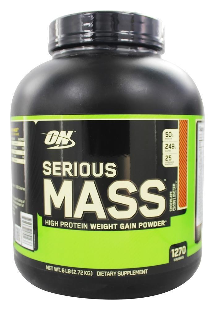 Manteiga De Amendoim De Chocolate De Massa Séria - 6 lbs. Optimum Nutrition