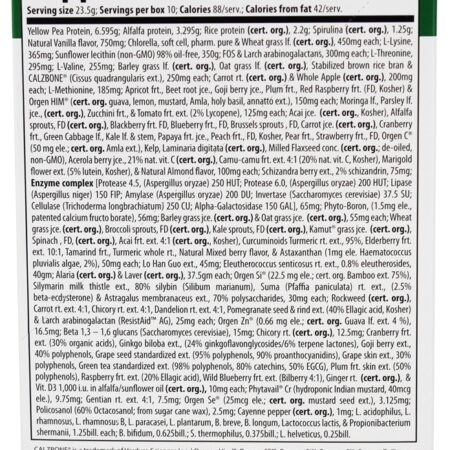 Pacotes de Vibração Máxima 10 - 8.29 oz. Vibrant Health - Imagem 2