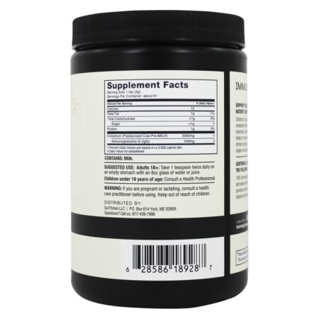 Otimização da imunidade ao colostro + recuperação - 6.5 oz. Surthrival - Imagem 2