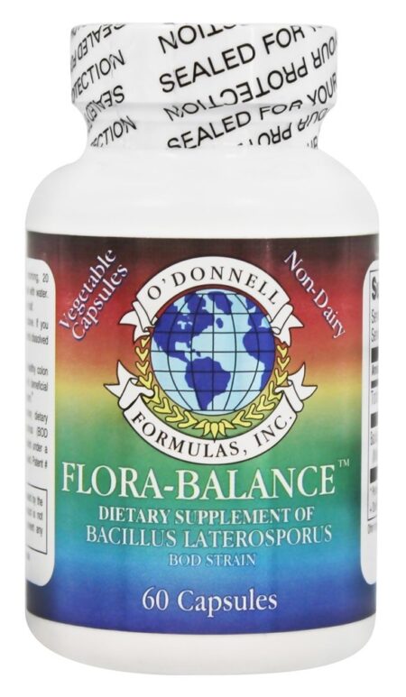 Flora-Balance Suplemento Probiótico - Cápsulas vegetarianas 60 O'Donnell Formulas, Inc