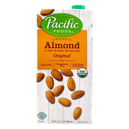 Original Organic Milk Amêndoa - 32 fl. oz. Pacific Foods