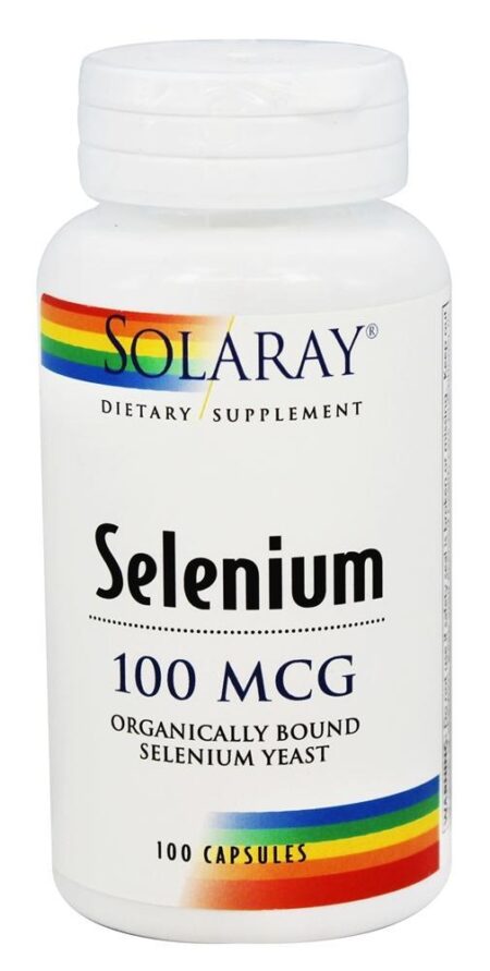 Selênio 100 mcg. - Cápsulas 100 Solaray